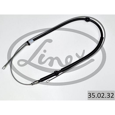 Cablu, frana de parcare RENAULT KANGOO BE BOP (KW0/1_), Dubita, 02.2009 - Linex 35.02.32