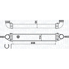 Intercooler. compresor Intercooler MERCEDES A W169 B SPORTS TOURER W245 2.0-2.0D 09.04-06.12 MERCEDES-BENZ B-CLASS (W245), Hatchback, 03.2005 - 11.2011 Magneti Marelli 351319204210