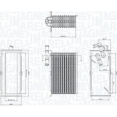 Intercooler. compresor Intercooler AUDI A1 A3 SEAT ALTEA ALTEA XL LEON TOLEDO III TOLEDO IV SKODA OCTAVIA II RAPID SUPERB VW EOS (1F7, 1F8), Sabrioleta, 03.2006 - 08.2015 Magneti Marelli 351319205430