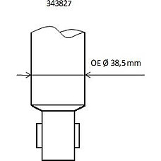 Amortizor amortizoarelor ax din fata 2WD Audi A4 Quattro 94 - Ultra SR AUDI A4 (8D2, B5), Sedan, 11.1994 - 12.2001 KYB 351700
