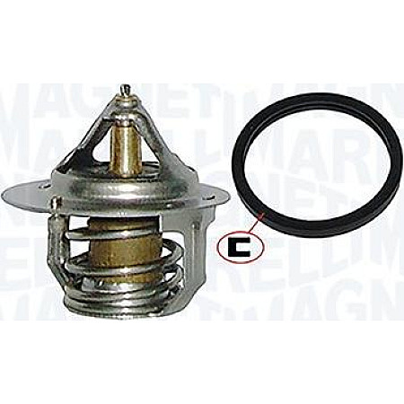 Termostat.lichid racire Cooling system thermostat 88C DAIHATSU CHARMANT CUORE I CUORE II MITSUBISHI COLT I COLT II COLT I TOYOTA COROLLA IV (_E7_), Turism, 12.1979 - 08.1987 Magneti Marelli 352317000610