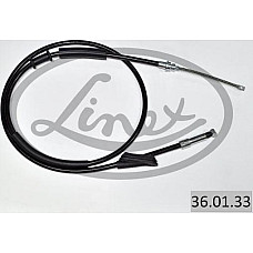 Cablu. frana de lucru Cablu frana de mana Spate Stanga 1743mm-1520mm tip frana. tambur MG MG ZR ROVER 200 II 25 I ROVER 200 (RF), Hatchback, 11.1995 - 11.2000 Linex 36.01.33