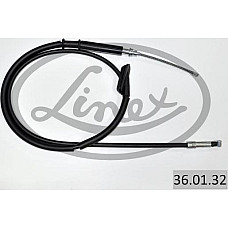 Cablu. frana de lucru Cablu frana de mana Dreapta 1713mm-1488mm tip frana. tambur MG MG ZR ROVER 200 II 25 I 1.1- ROVER 200 (RF), Hatchback, 11.1995 - 11.2000 Linex 36.01.32