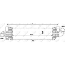Intercooler. compresor Intercooler VOLVO S80 II FORD C-MAX C-MAX II FOCUS C-MAX FOCUS II FOCUS III GALAXY II GRAND C-MAX K FORD FOCUS II (DA_, HCP, DP), Hatchback, 07.2004 - 09.2013 NRF 30906