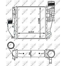 Intercooler. compresor Supply air cooler DS DS 4 II DS 7 DS 9 CITROEN BERLINGO BERLINGO MULTISPACE BERLINGO-MINIVAN C3 AIR PEUGEOT 508 II (FB_, FH_, F3_), Sedan, 09.2018 - NRF 30924