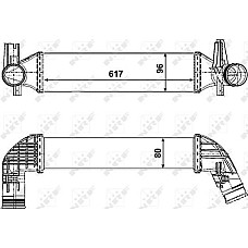 Intercooler, compresor VW POLO (6R), Van, 03.2009 - NRF 30463