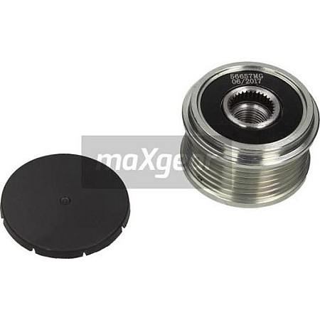Fulie, alternator PEUGEOT 308 I (4A_, 4C_), Hatchback, 09.2007 - 12.2016 Maxgear 30-0159