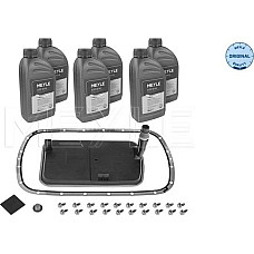 Set piese. schimb de ulei cutie de viteze automata Automatic gearbox hydraulic filter with gasket With oil 5L40E BMW 3 E46 BMW 3 - IV (E46), Sedan, 12.1997 - 05.2005 Meyle 300 135 0403