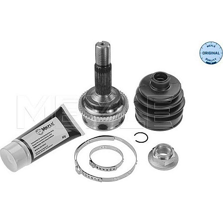 Set articulatie. planetara Articulatia arborelui cotit exterior Dreapta-Stanga 24z-19z-58mm ABS.48 TOYOTA AYGO YA TOYOTA AYGO I (_B1_), Hatchback, 02.2005 - 05.2014 Meyle 30-14 498 0040