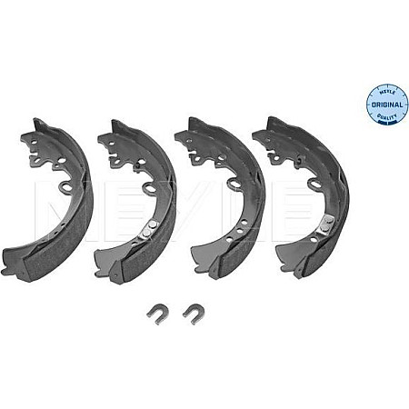Set saboti frana TOYOTA HILUX (_N1_), Cadru de sprijin, 05.2015 - Meyle 30-14 533 0006