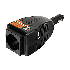 Invertor curent de la 12V la 220V 175W cu USB Lampa