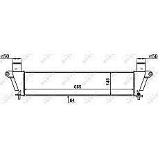 Intercooler. compresor Intercooler ISUZU D-MAX II 2.5D 06.12- NRF 30367