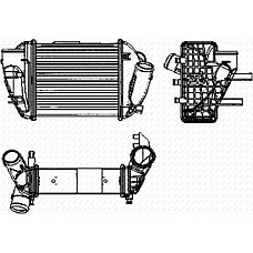 Intercooler, compresor AUDI A4 (8H7, B6, 8HE, B7), Sabrioleta, 01.2002 - 12.2009 NRF 30755