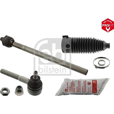 Bara directie Tija de fixare cu capat Dreapta benzi husa vaselina PEUGEOT 206 206 307 1.1-2.0D 08.98- PEUGEOT 206 CC (2D), Sabrioleta, 09.2000 - 12.2008 Febi Bilstein 38998