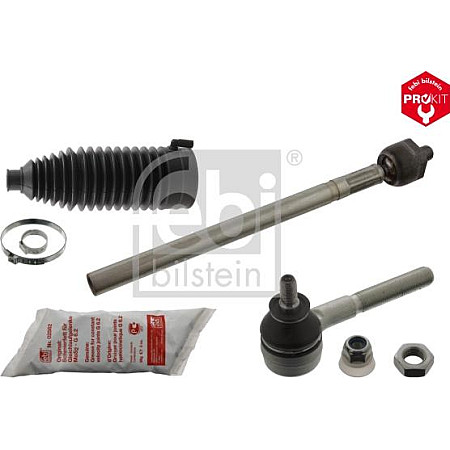 Bara directie Tija de fixare cu capat Stanga benzi husa vaselina PEUGEOT 206 206 307 1.1-2.0D 08.98- PEUGEOT 206 SW (2E/K), Turism, 07.2002 - Febi Bilstein 38997
