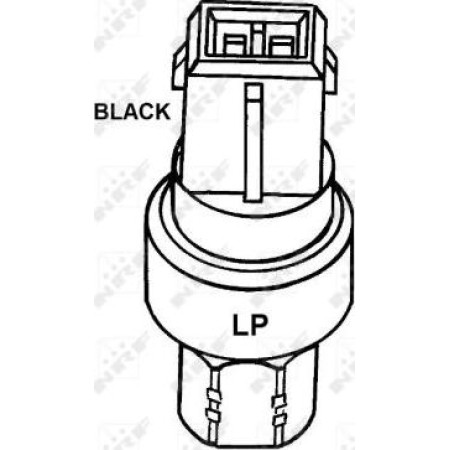 Comutator presiune. aer conditionat 1343216 senzor de presiune VOLVO 960 Kombi 965 2.4 TD Intercam. VOLVO 940 (945), Kombi, 08.1990 - 10.1995 NRF 38911