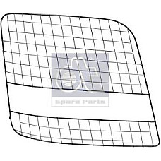 Acoperire. bara protectie Element bara cadru de protectie usoara Fata Dreapta MAN TGS I TGX I 06.06- DT Spare Parts 3.80137