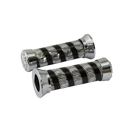 Miner transformatoare de lux negru 25mm BIKE IT GRPDEL25BLK