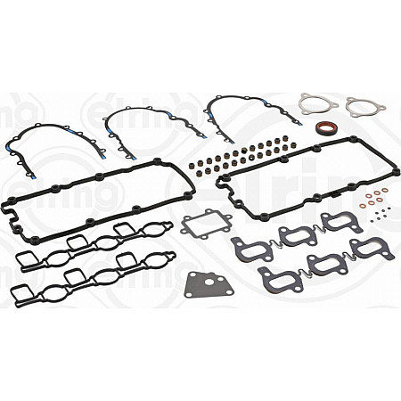 Set garnituri. chiulasa Complete engine gasket set up R AUDI A4 ALLROAD B8 A4 B7 A4 B8 A5 A6 ALLROAD C6 A6 C6 A6 C7 A7 A8 AUDI A8 II (4E2, 4E8), Sedan, 10.2002 - 12.2010 Elring 339.601
