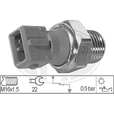 Senzor.presiune ulei Senzor presiune ulei 05bar negru CITROEN AX BERLINGO BERLINGO MULTISPACE BERLINGO-MINIVAN C PEUGEOT BIPPER TEPEE (A), Turism, 04.2008 - ERA 330023