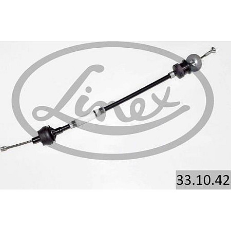 Cablu ambreiaj 570mm-351mm PEUGEOT 206 1.1-1.4-1.6 09.98- PEUGEOT 206 CC (2D), Sabrioleta, 09.2000 - 12.2008 Linex 33.10.42