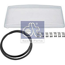 Lentila.far Sticla farului Dreapta en with gasket MAN MAN F2000 01.94- DT Spare Parts 3.31022