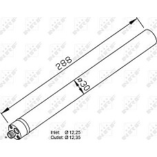 Uscator.aer conditionat Air conditioning drier AUDI A3 A4 ALLROAD B8 A4 B8 A5 A6 ALLROAD C7 A6 C7 A7 Q5 TT 1.8-4.2 06.07-0 AUDI A6 Avant (4G5, 4GD, C7), Turism, 05.2011 - 09.2018 NRF 33310