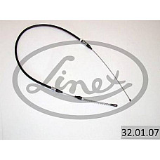 Cablu. frana de lucru Cablu frana de mana Spate Stanga 1373mm-737mm OPEL CORSA B (S93), Hatchback Van, 08.1994 - 12.2001 Linex 32.01.07