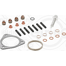 Set montaj. turbocompresor Turbocharger assembly kit with gaskets with bolts and gaskets DS DS 3 DS 4 DS 5 DS 7 CITROEN C4 CITROEN C4 (LA_), Compartiment, 11.2004 - 12.2013 Elring 376.340