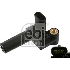 Senzor impulsuri. arbore cotit Senzor pozitie arbore cotit CITROEN JUMPER FORD RANGER TOURNEO CUSTOM V362 TRANSIT FORD TRANSIT V363 (FCD, FDD), Van, 08.2013 - Febi Bilstein 37184