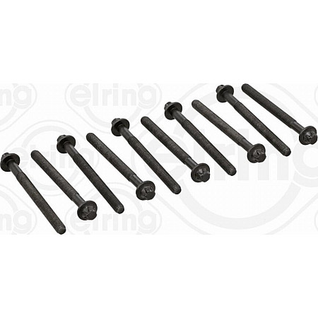 Set surub chiulasa Kit bolt chiulasa MERCEDES B SPORTS TOURER W246 W242 CITAN MIXTO DOUBLE CABIN CITAN MPV CITAN-MINI RENAULT LATITUDE (L70_), Sedan, 07.2010 - Elring 373.281