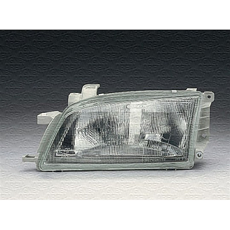 Far Lampa frontala Stanga halogen H4 electric fara motoras culoare insert: argintiu TOYOTA CARINA E VI MAGNETI MARELLI 712754058933