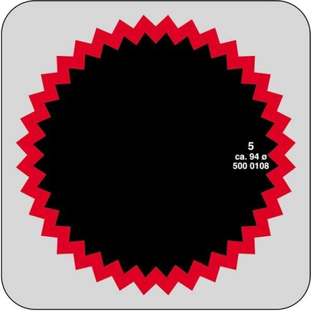 Plasture camera anvelopa Petice 5 TIP TOPOL 500-0108