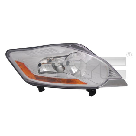 Far Lampa frontala Stanga H7/H7 electric cu motor culoare insert: cromat FORD KUGA I TYC TYC 20-12296-05-2