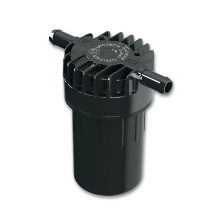Filtru faza gazoasa GPL   sedimentare PERFECT BLUE wej 1 x 12 mm wyj plastic din fibr de sticl LPGTECH 0H FI LP 0001