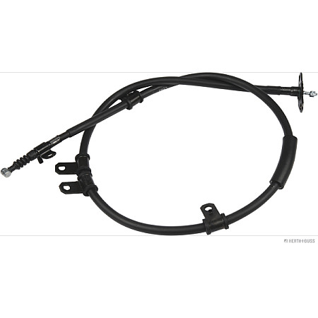 Cablu, frana de parcare Cablu frana de mana Spate Stanga 1400mm/1280mm HYUNDAI TERRACAN 2.5D/2.9D/3.5 11.01-12.06 HERTH+BUSS JAKOPARTS J3920566