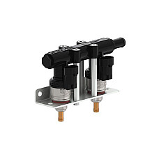 Rampa injector GPL LPG injection rail number of cylinders 2 pcs BARRACUDA <18V power stub-pipe diam. 12mm Super Seal socket ALEX LPG LPG ALX-BARRACUDA-2