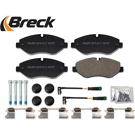 Set placute frana.frana disc Set placute frana Fata MERCEDES EVITO TOURER W447 EVITO W447 MARCO POLO CAMPER W447 MERCEDES-BENZ SPRINTER 3-t (910, 907), Cadru de sprijin, 02.2018 - Breck 29192 00 703 00