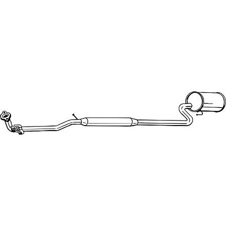 Toba esapament primara Sistem evacuare gaze-toba primara DAIHATSU SIRION YRV 1.3 08.00- DAIHATSU SIRION (M1), Hatchback, 04.1998 - 04.2005 Bosal 292-023
