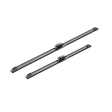 Set stergatoare parbriz A312S 3397014312, lungime 600 mm, 450 mm, lama stergator lata, pentru vehicule cu volan pe stanga BOSCH 3397014312