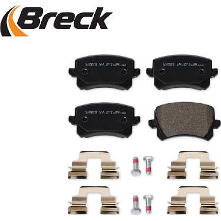 Set placute frana.frana disc Set placute frana Spate AUDI A6 C6 Q3 SEAT ALHAMBRA VW CC B7 PASSAT ALLTRACK B7 PASS VW PASSAT ALLTRACK VII (365), Turism, 01.2012 - 12.2014 Breck 24483 00 704 10