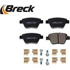 Set placute frana.frana disc Set placute frana Spate AUDI A1 A3 SEAT ALTEA ALTEA XL LEON LEON SC LEON ST SKODA OC VW JETTA III (1K2), Sedan, 09.2004 - 10.2010 Breck 24563 00 704 00