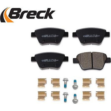 Set placute frana.frana disc Set placute frana Spate AUDI A1 A3 SEAT ALTEA ALTEA XL LEON LEON SC LEON ST SKODA OC VW GOLF VI (5K1_), Van, 10.2008 - 11.2012 Breck 24563 00 704 00