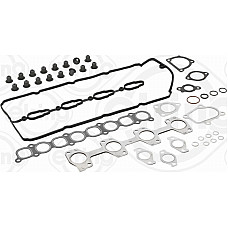 Set garnituri. chiulasa Set complet de garnituri de motor configurat se potriveste. HYUNDAI H-1 H-1 - STAREX H-1 CARGO H-1 TRAVE HYUNDAI H-1 / STAREX (A1), Autobuz, 06.1997 - Elring 240.680
