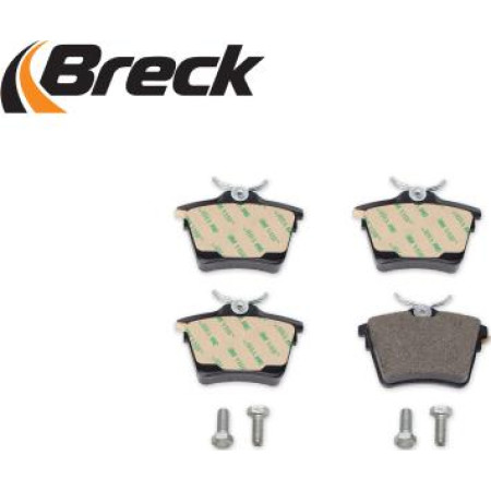 Set placute frana.frana disc Set placute frana Spate CITROEN C5 III PEUGEOT 407 607 1.6-3.0D 02.00- PEUGEOT 607 (9D, 9U), Sedan, 01.2000 - Breck 24135 00 704 00