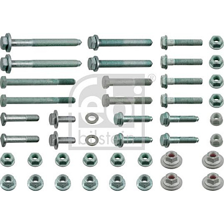 Set montare. legatura VW bratul de control Suruburi AUDI A4 Avant III (8ED, B7), Turism, 11.2004 - 06.2008 Febi Bilstein 24804