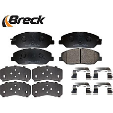 Set placute frana.frana disc Set placute frana Fata HYUNDAI GENESIS GRAND SANTA FE SANTA FE II SANTA FE III SANTA SSANGYONG REXTON (Y400), Crossover, 07.2017 - Breck 24351 00 701 00