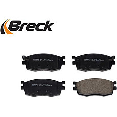 Set placute frana.frana disc Set placute frana Fata HYUNDAI ACCENT III KIA RIO II 1.4-1.5D-1.6 03.05- HYUNDAI i20 (PB, PBT), Hatchback, 08.2008 - Breck 24317 00 702 00
