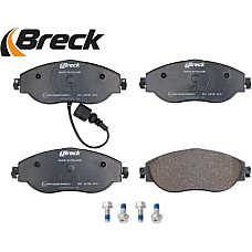 Set placute frana.frana disc Set de frana din ceramica Fata SEAT ALHAMBRA TARRACO SKODA SUPERB II VW CC B7 PAS VW T-ROC (A11), Crossover, 07.2017 - Breck 24738 00 551 00