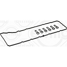 Set garnituri. Capac supape Rocker cover gasket set BMW 3 E90 3 E91 3 E92 3 E93 3 F30 F80 3 F31 3 GRAN TURISMO F34 4 F32 F BMW 3 Touring VI (F31), Turism, 07.2012 - 06.2019 Elring 255.130